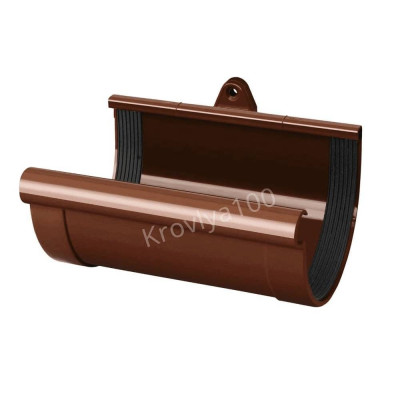 Муфта ринви RainWay Ral 8017 коричнева 90/130 