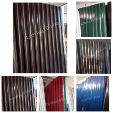 Профлист Економний  2 метри,0.2 мм,  ПС/ПК 9 мм глянцевий (подряпини, вм'ятини) кольори уточнюйте