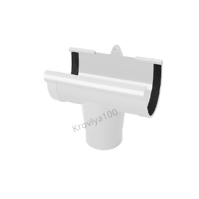 Воронка ринви (лійка) RainWay Ral 9003 біла 90/130 