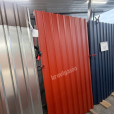 Профнастил покрівельний 2 м  0.45 мм Ral 3011 червоний ПК 20 мм матовий