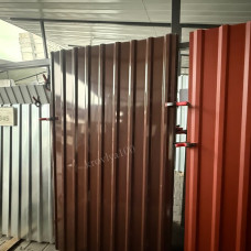 Профнастил кровельний Ral 8017 коричневий ПК 20 мм глянець