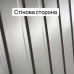 Профнастил Економний 2 м  0.2 мм двосторонній універсальний Ral 9006 металік ПП 10 мм глянцевий