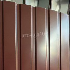 Профнастил Економний стіновий  1.2/1.5/1.7/2 м 0.2 мм Ral 8017 коричневий ПС 10 мм глянець
