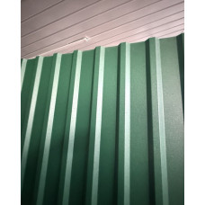 Профнастил покрівельний Ral 6005 зелений ПК 20 мм матовий