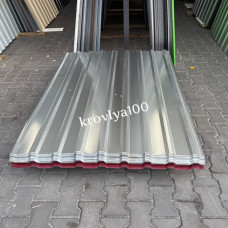 Некондиція профнастилу 1 сорту ПК 20 мм 1.5 м  0,4 мм оцинковка  (подряпини, вм'ятини,сульфатація)